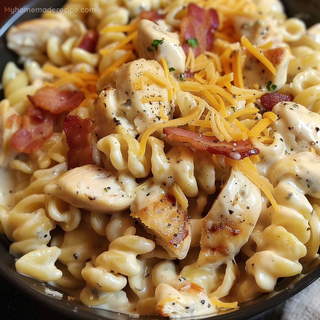 Chicken Bacon Ranch Pasta