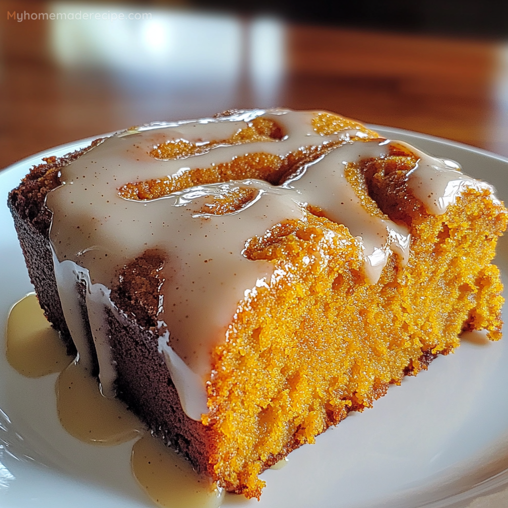 Sweet Potato Honeybun Cake