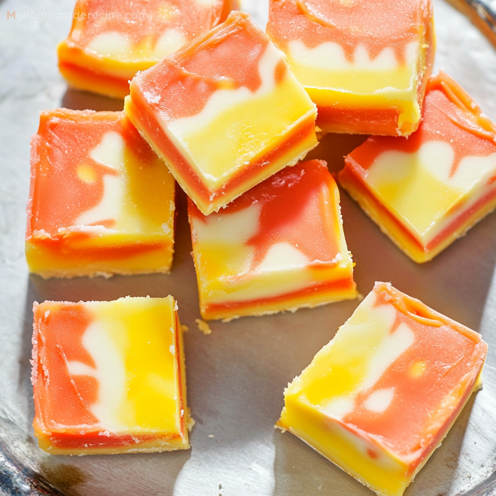 Candy Corn Fudge