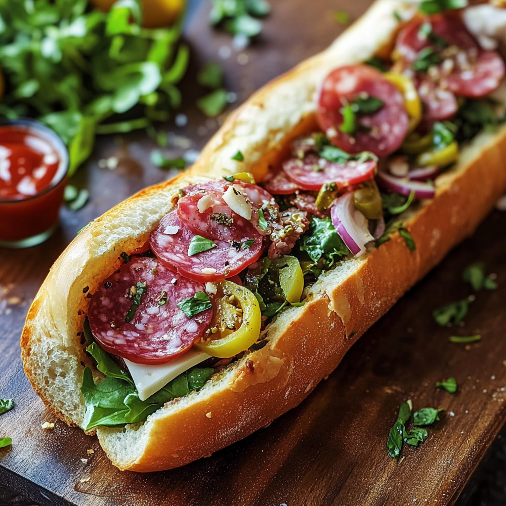 Ultimate Chopped Italian Sandwich