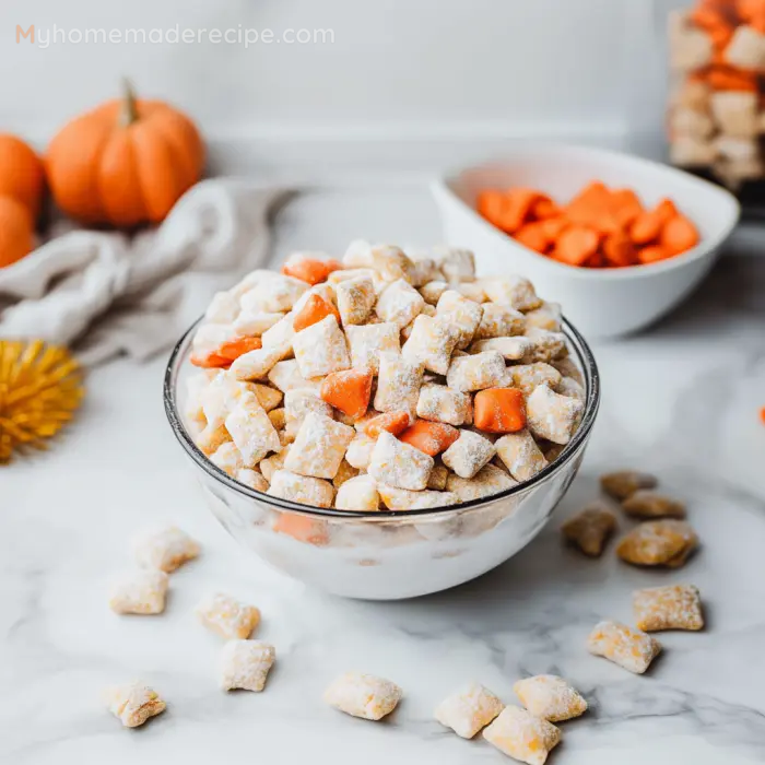 Pumpkin Spice Puppy Chow