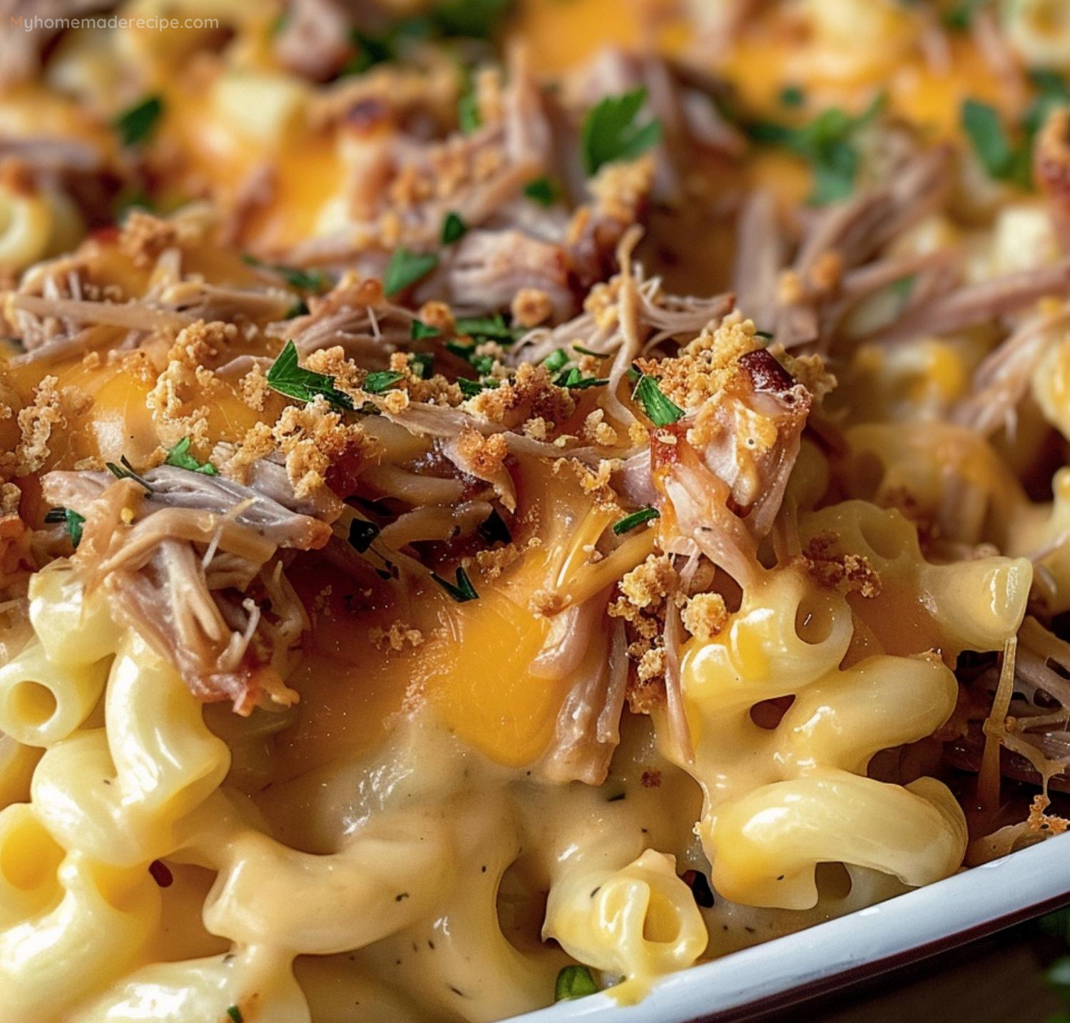 Pulled Pork Mac and Cheese