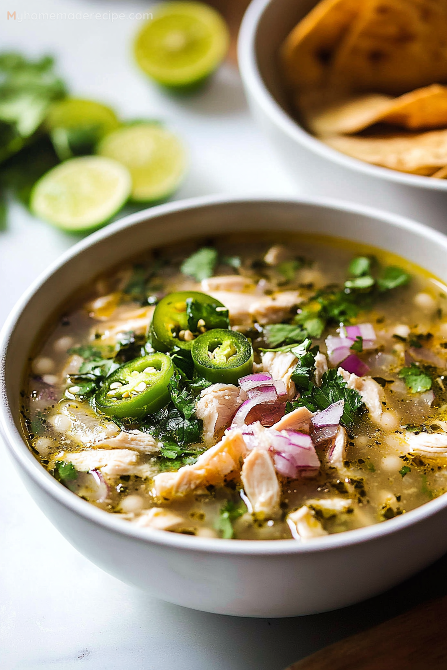 Jalapeño Lime Chicken Soup