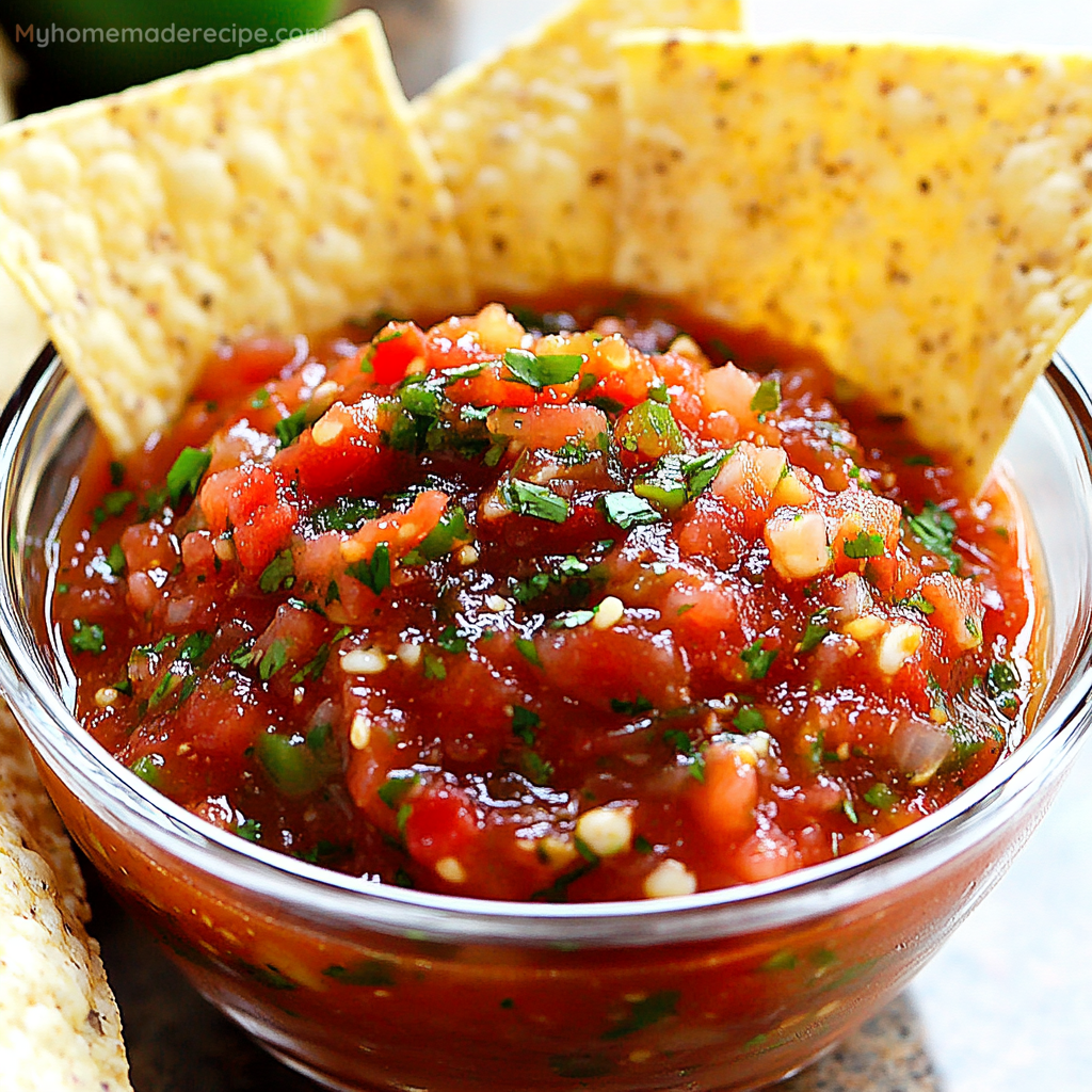 Best Homemade Salsa Ever