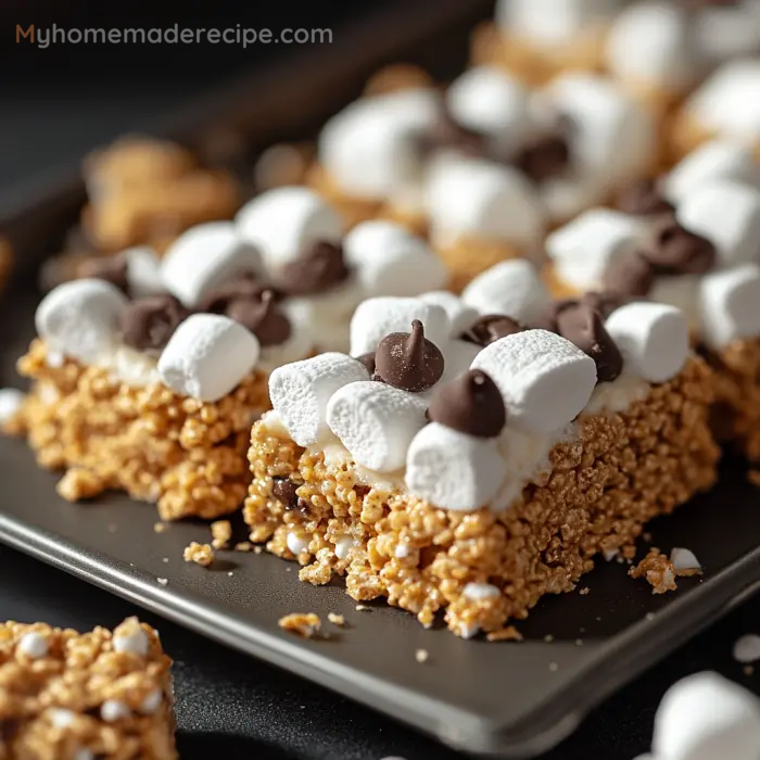 S’mores Rice Krispies Treats