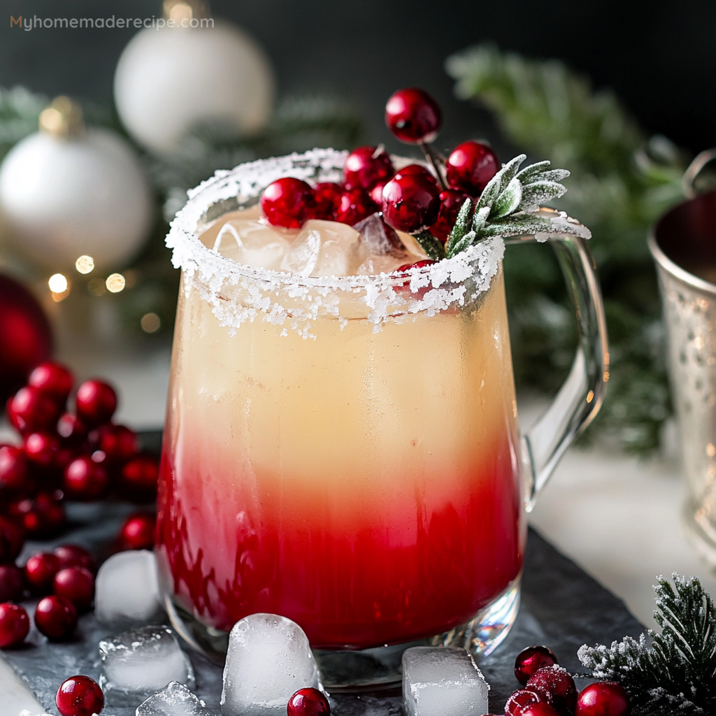 Christmas Mistletoe Margarita