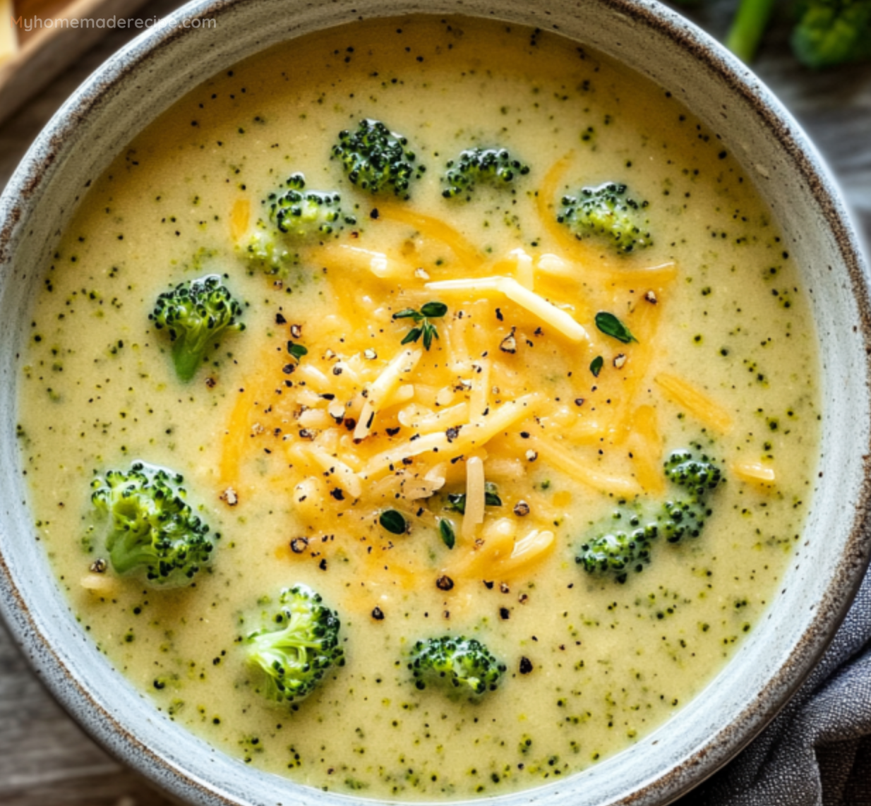 Easy Broccoli Cheese Soup