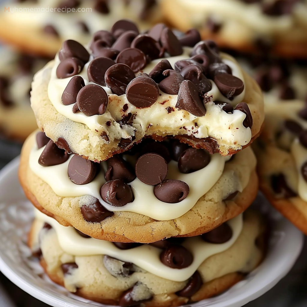 Chocolate Chip Cheesecake Cookies