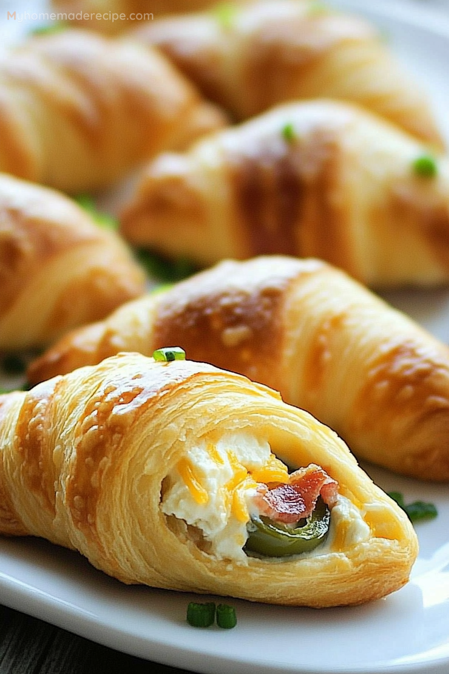 Jalapeño Popper Crescent Rolls