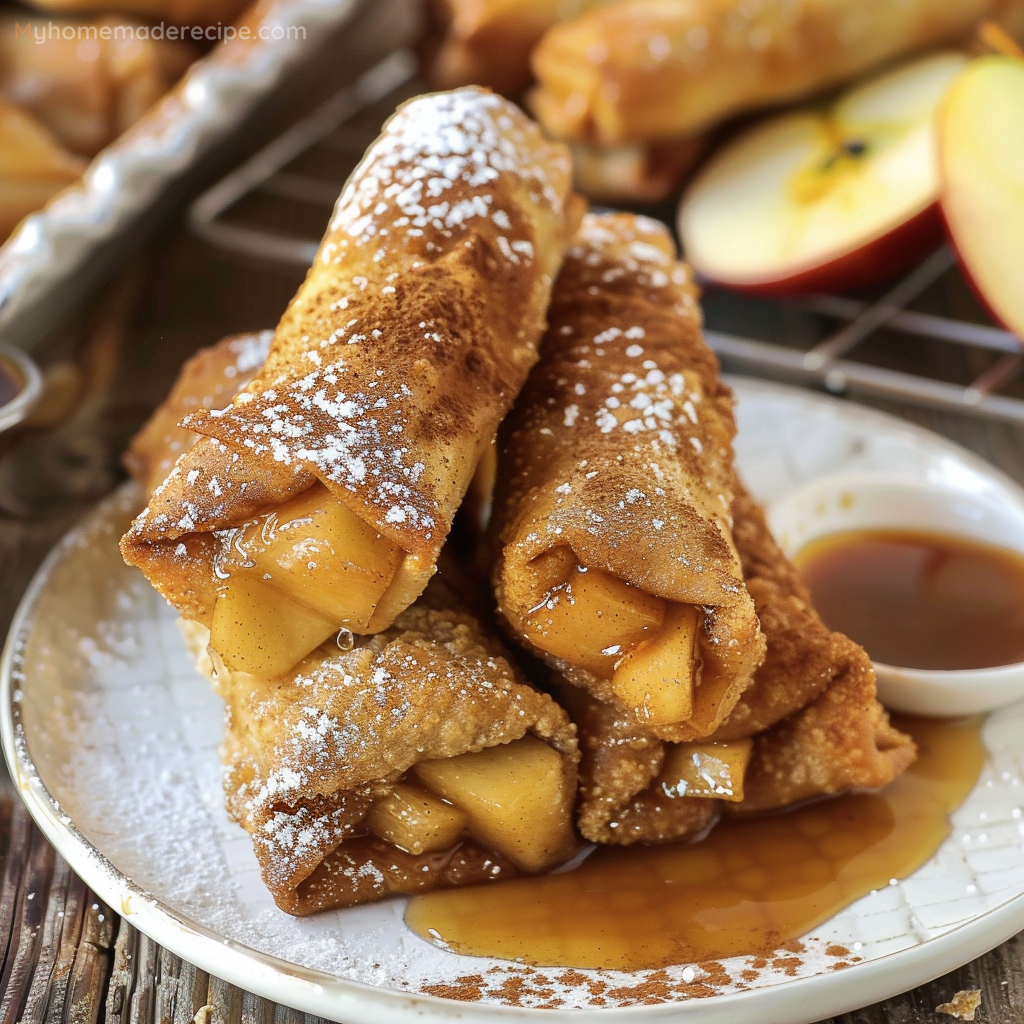 Apple Pie Egg Rolls