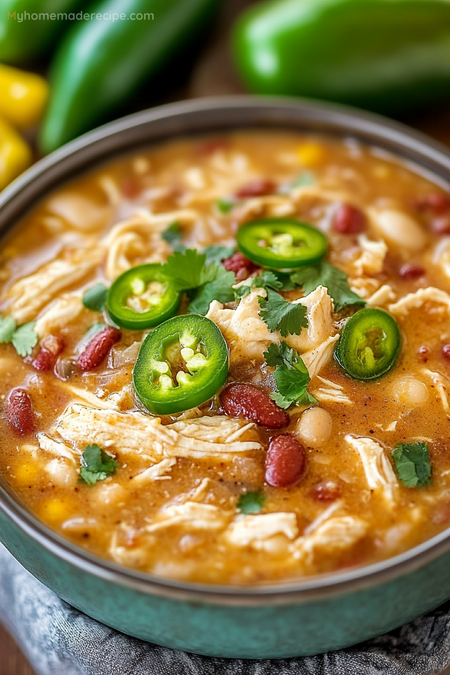 Chicken Jalapeño Popper Chili