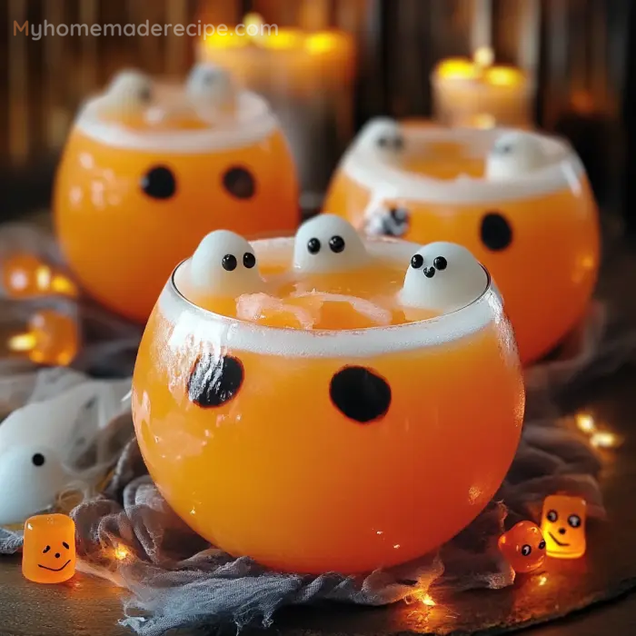 Ghostly Halloween Punch