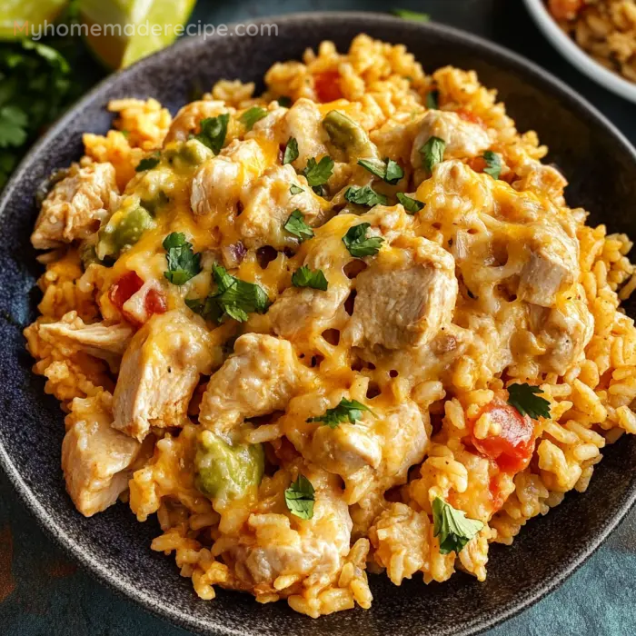 Pollo Loco - Mexican Chicken and Rice with Queso