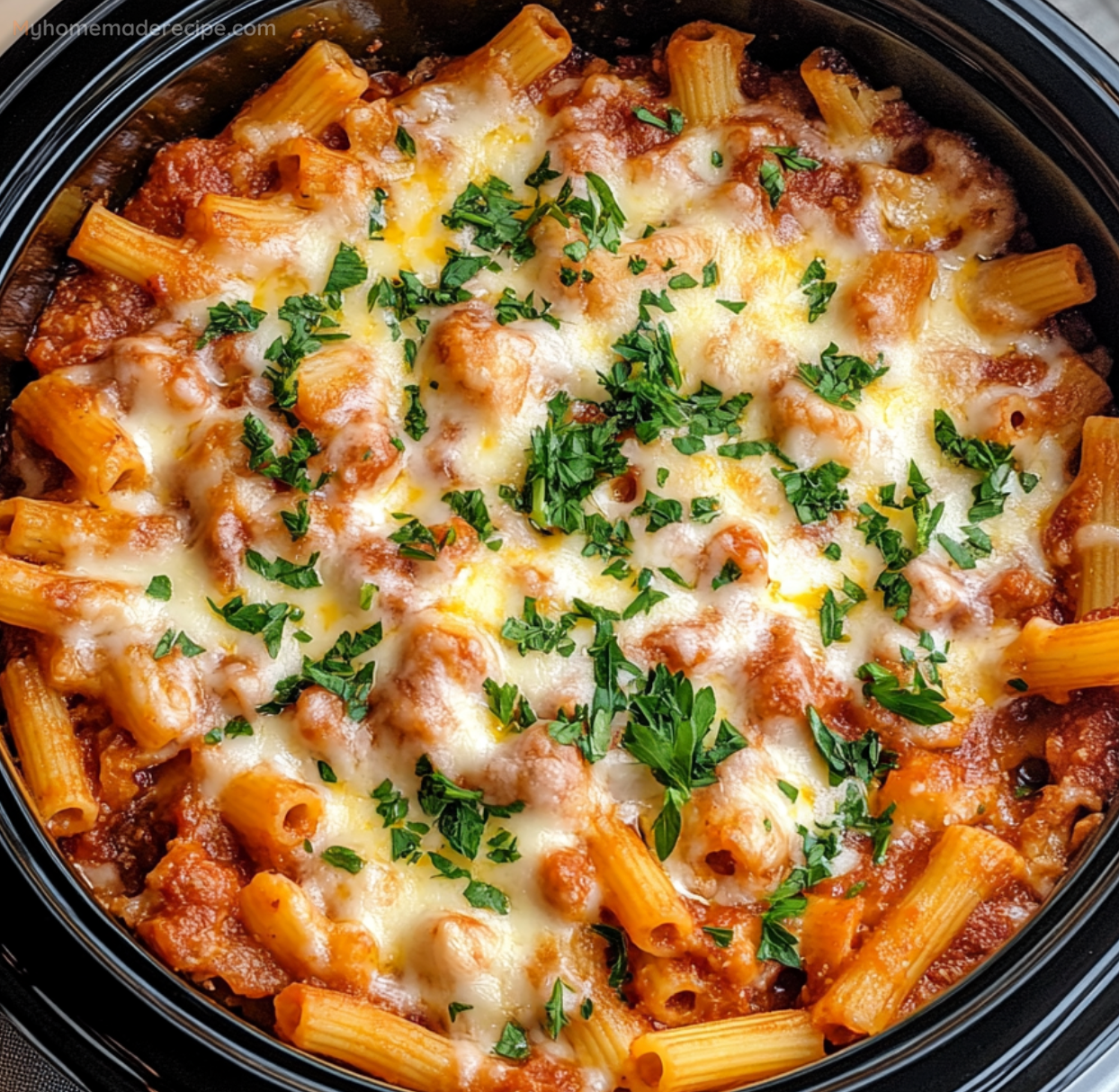 Crockpot Baked Ziti