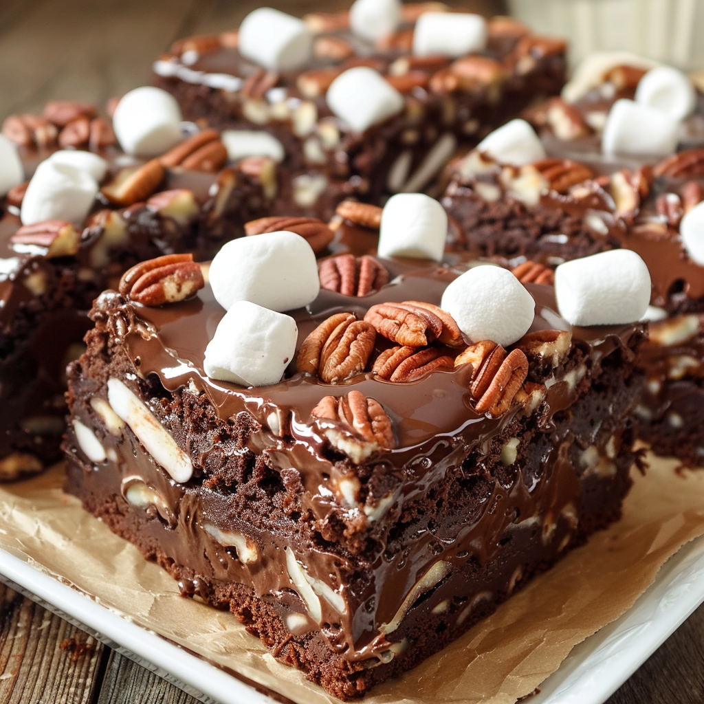 Mississippi Mud Cake Brownies