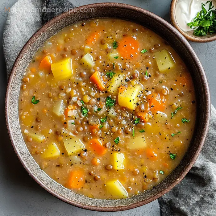 Vegetarian Lentil Soup