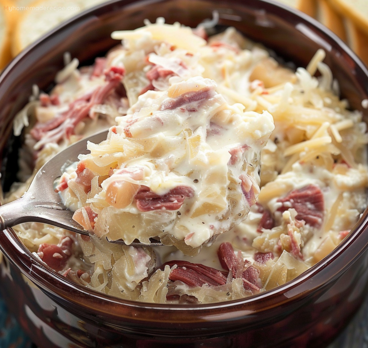 Slow Cooker Reuben Dip