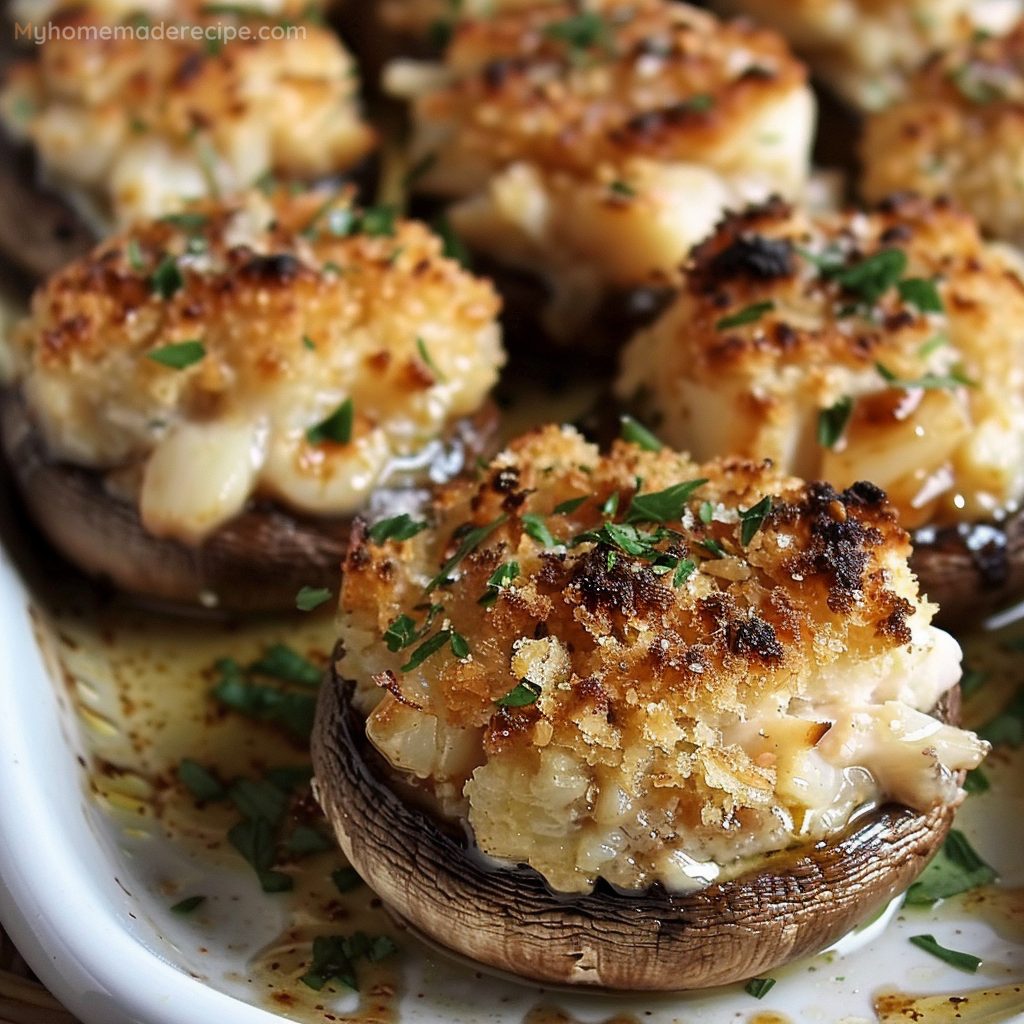 Crab Stuffed Mushrooms