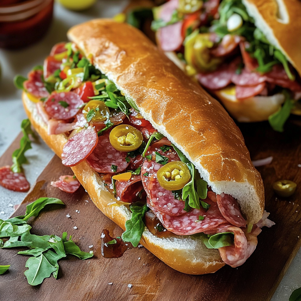 Ultimate Chopped Italian Sandwich