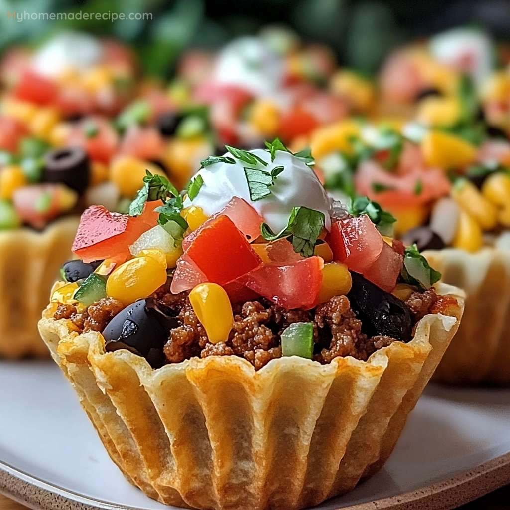 Taco Cupcakes