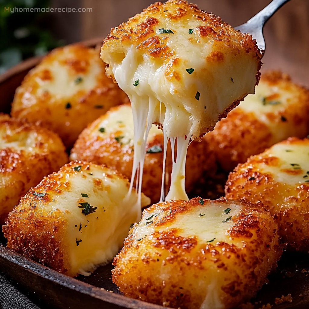 Cheesy Parmesan Mozzarella Bites