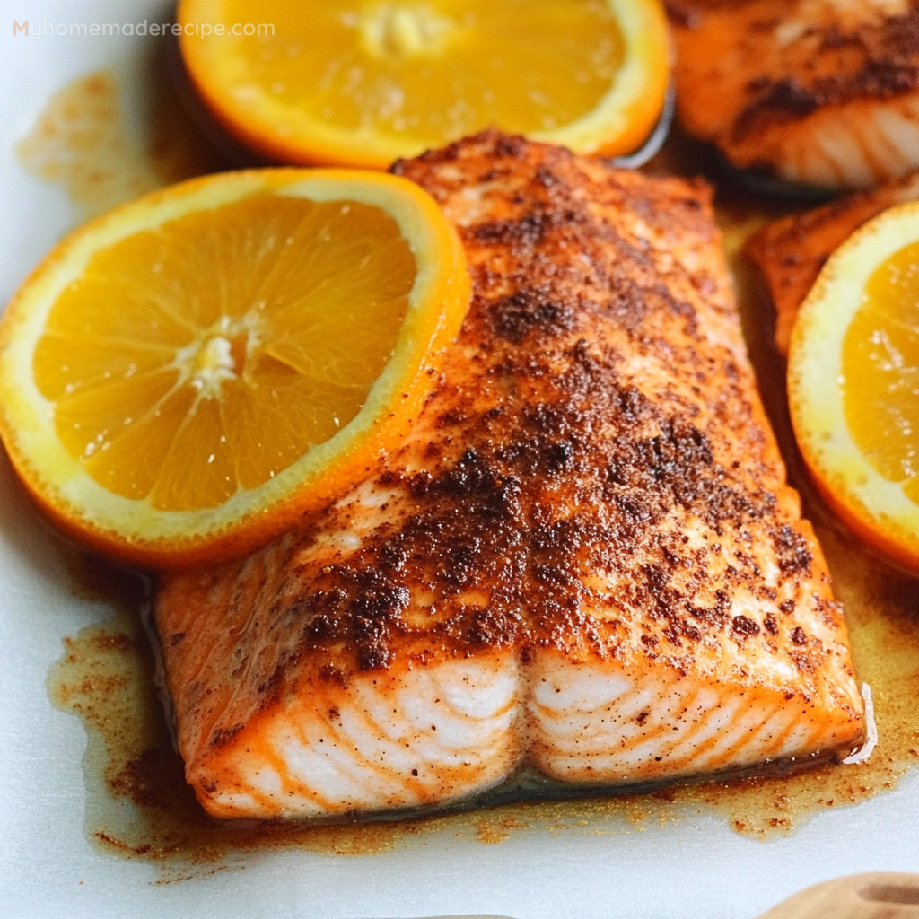 Cocoa Spiced Salmon