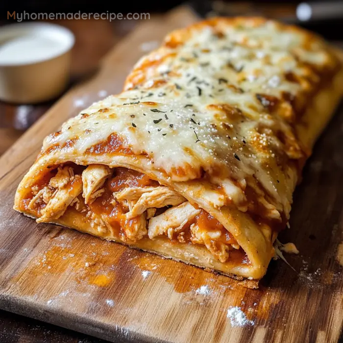 Chicken Parmesan Calzone