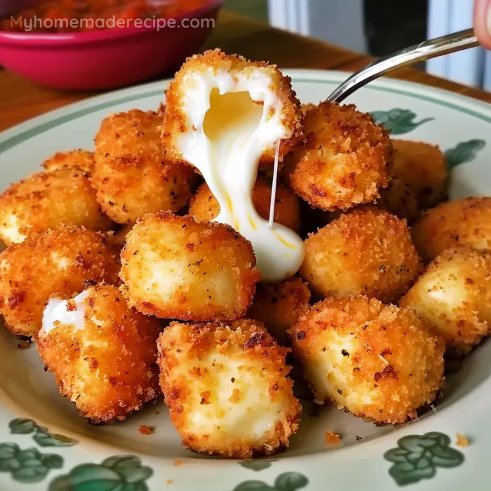 Easy Fried Cheese Bites