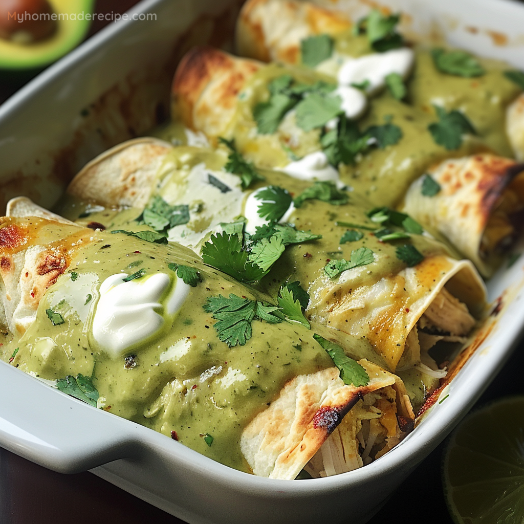 Chicken and Avocado Enchiladas