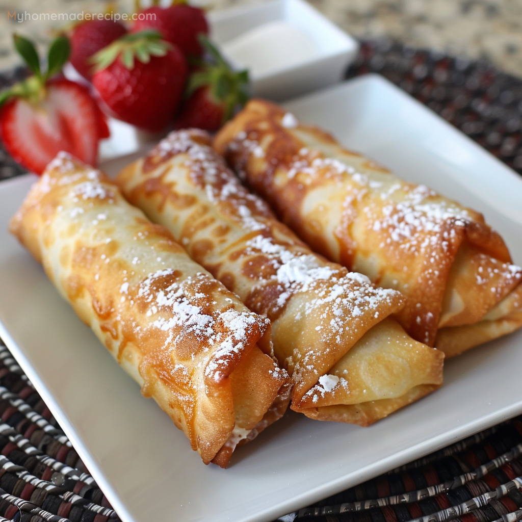 Cheesecake Egg Rolls