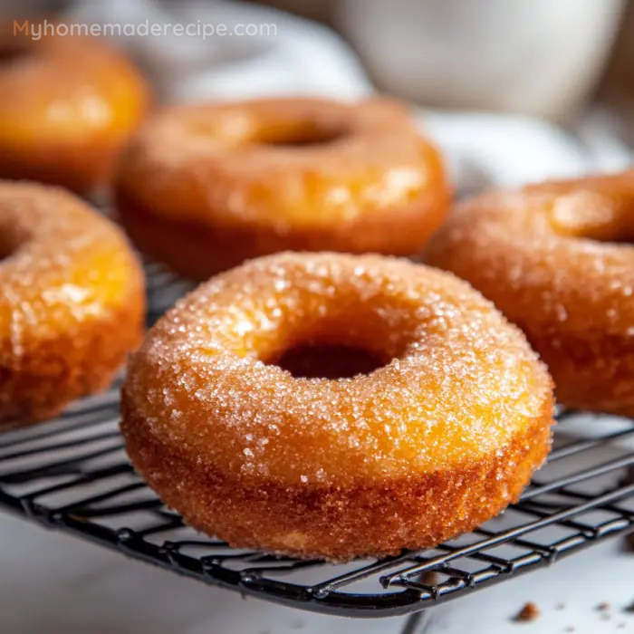 Pumpkin Spice Cake Mix Donuts