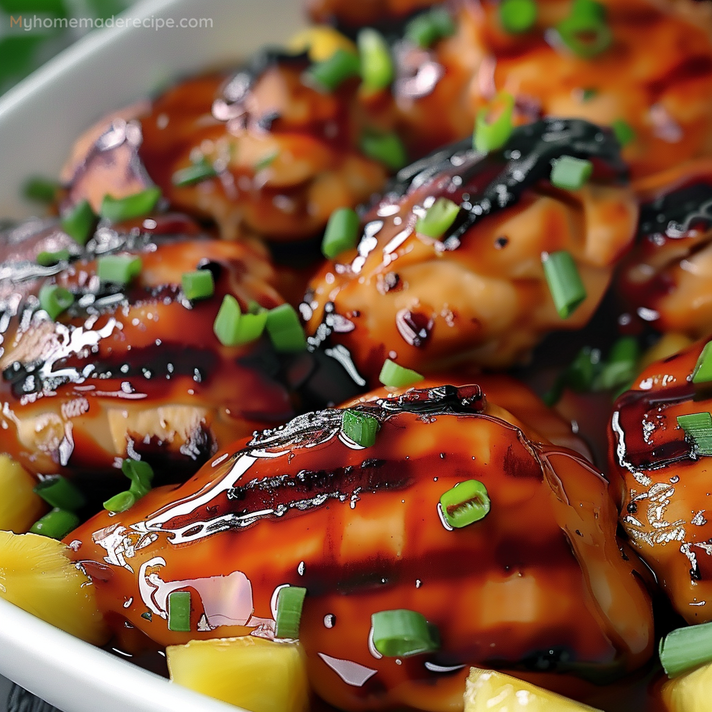 Hawaiian Grilled Teriyaki Chicken