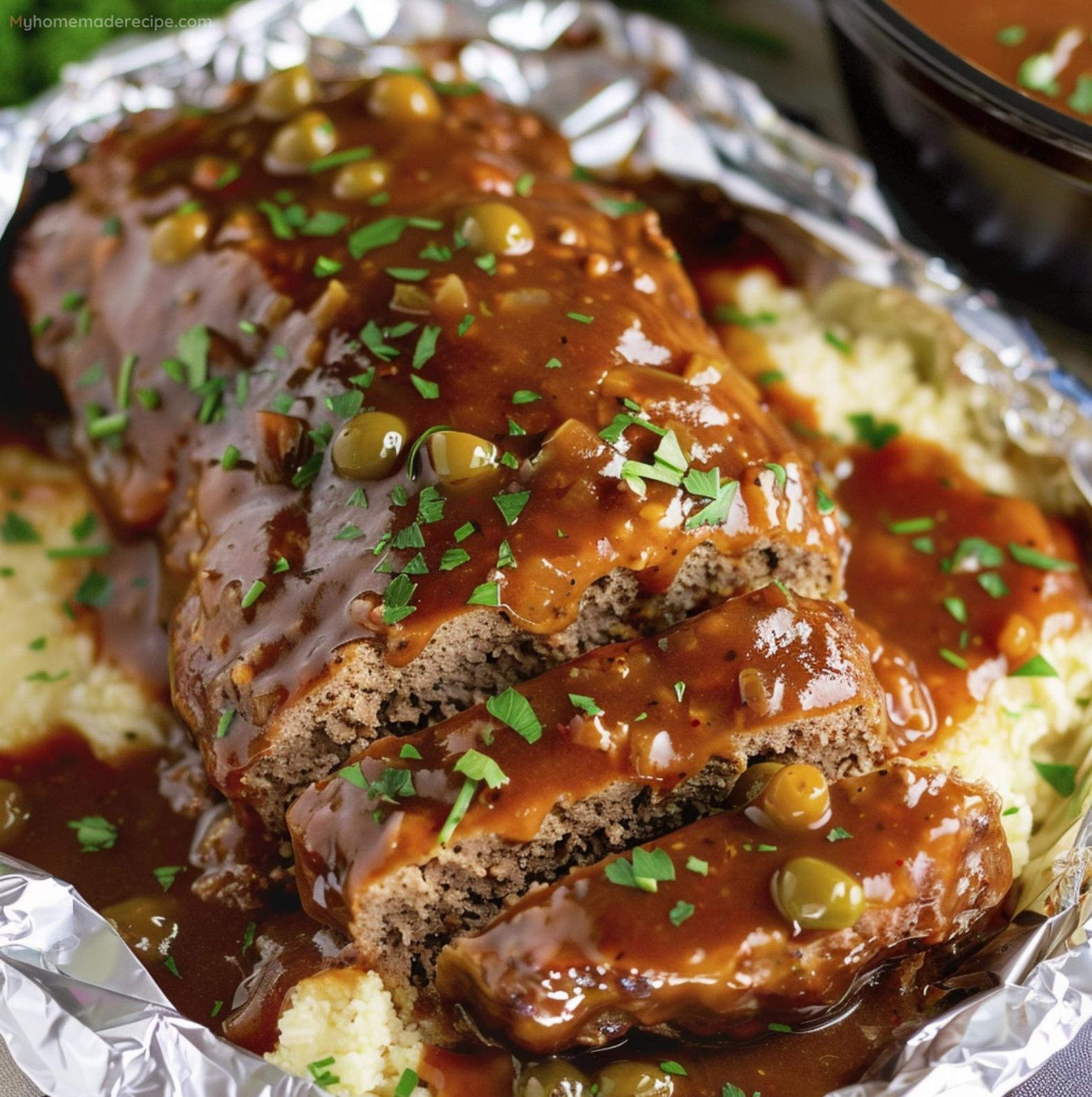 Crock Pot Mississippi Meatloaf