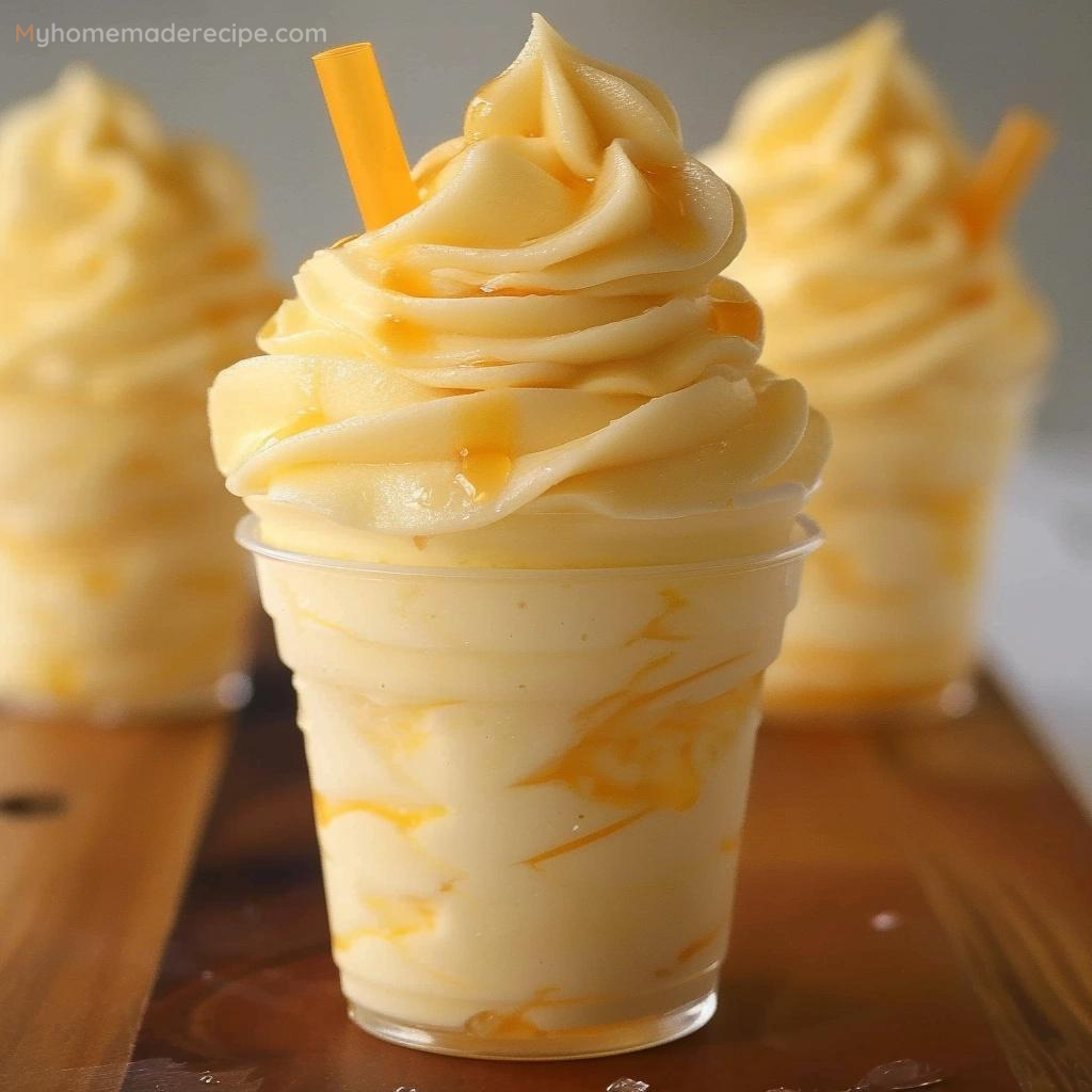 Homemade Orange Dole Whip