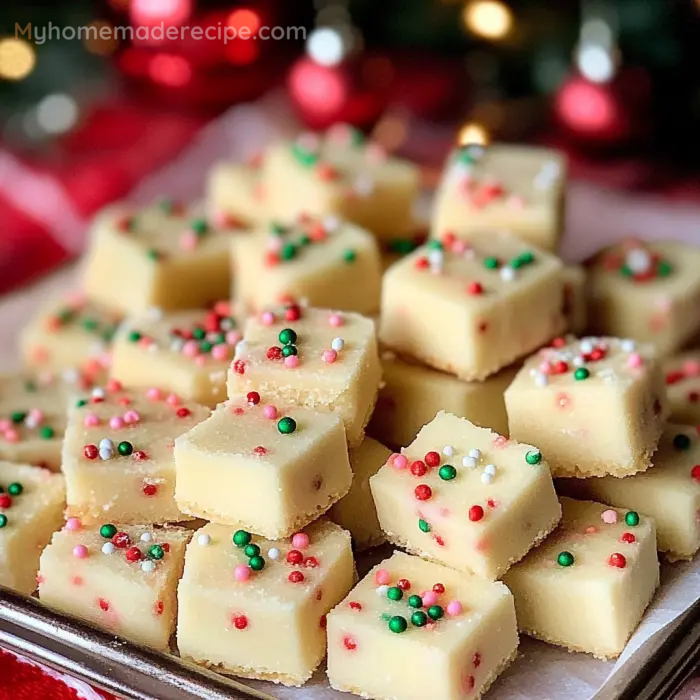 Christmas Shortbread Bites