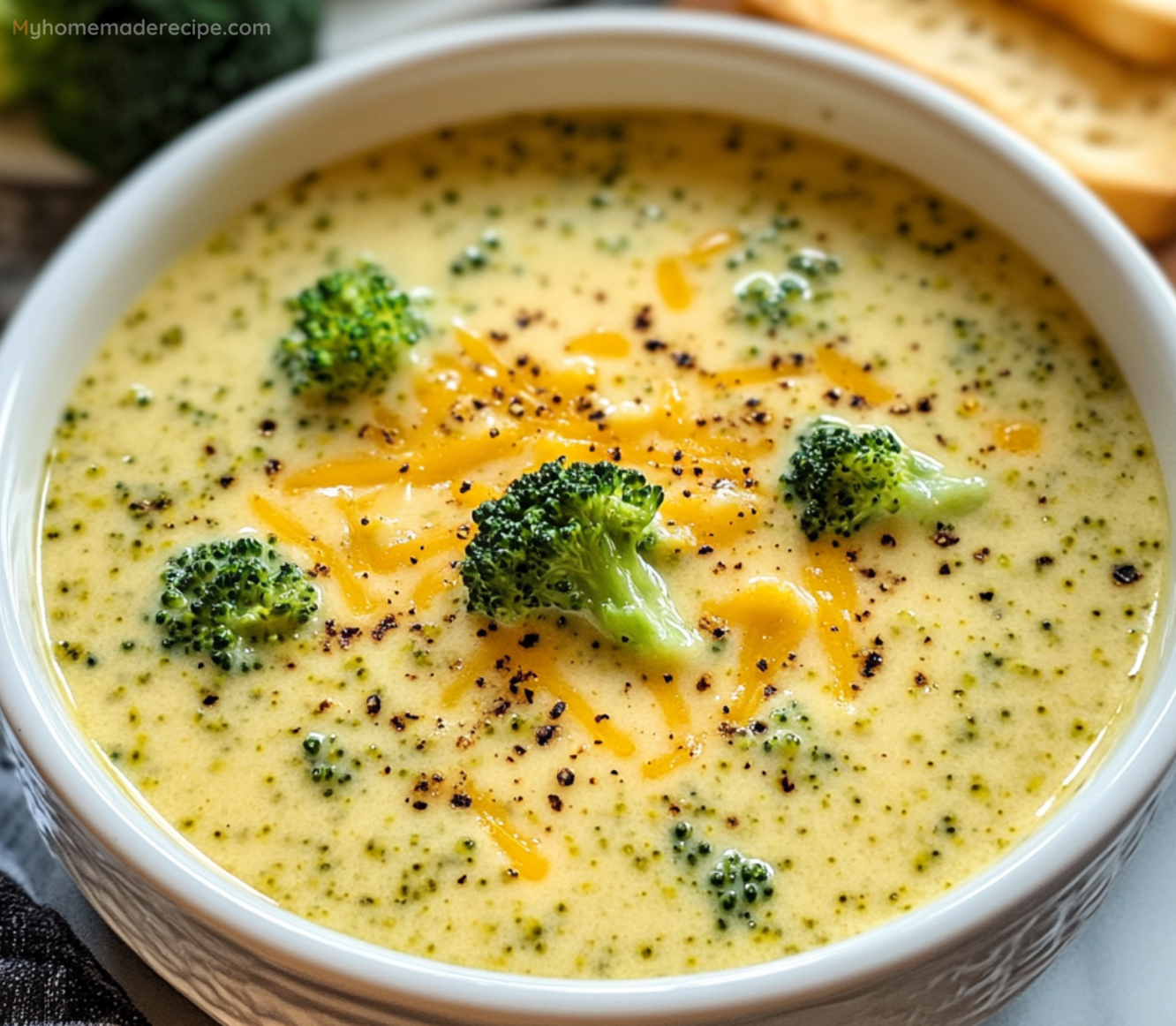 Easy Broccoli Cheese Soup