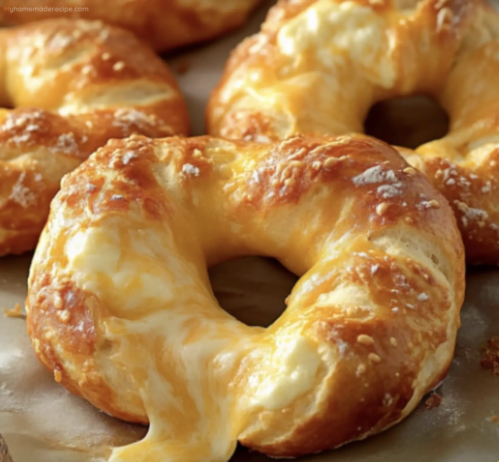 Cheese-Stuffed Pretzels