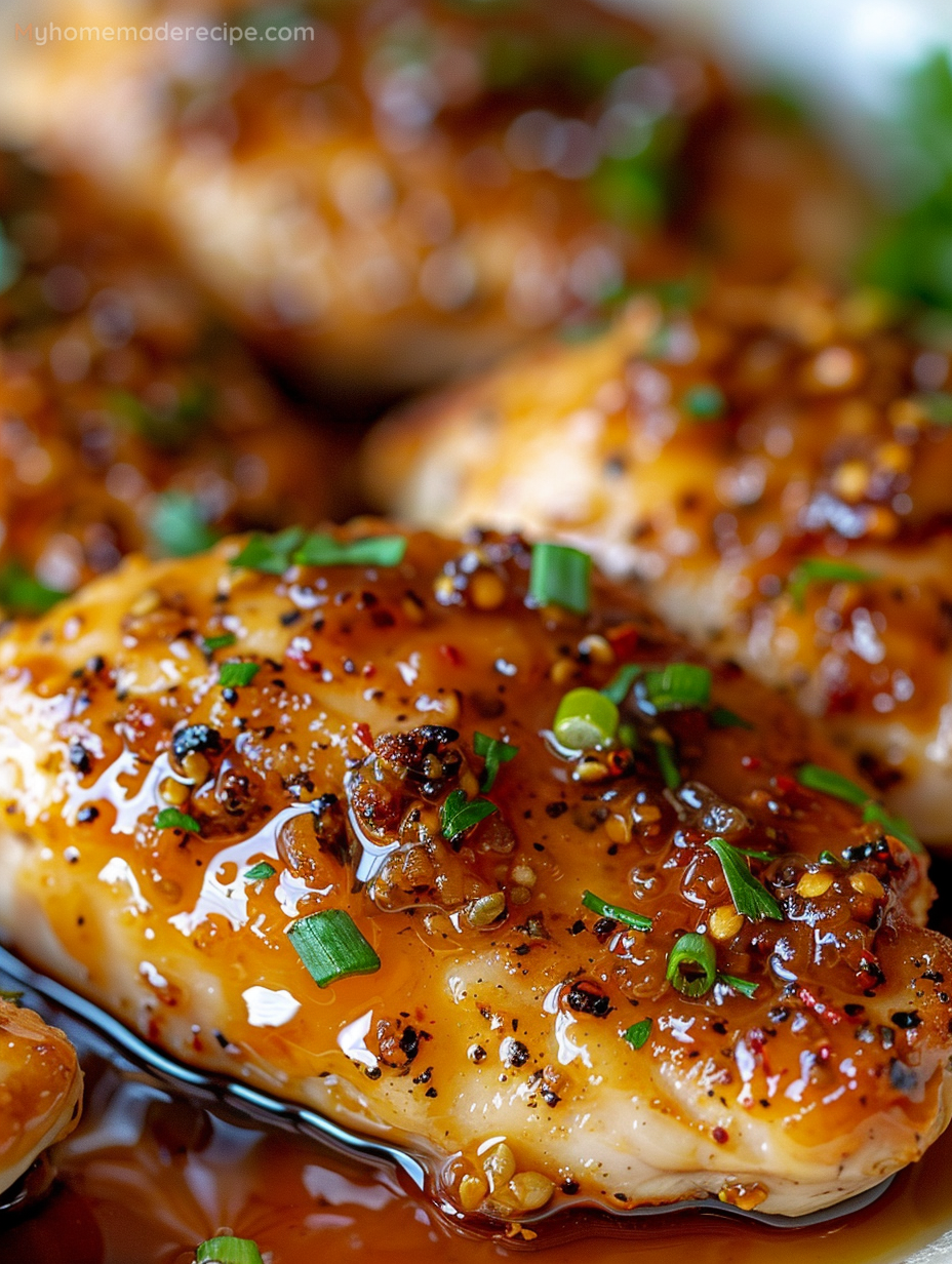 Double Crunch Honey Garlic Chicken Breasts