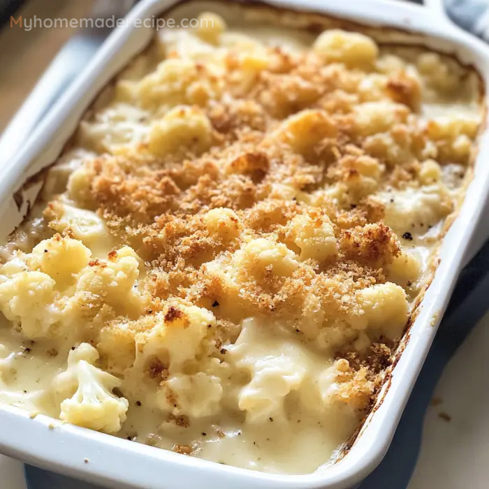 Easy Cauliflower Gratin With Gruyère