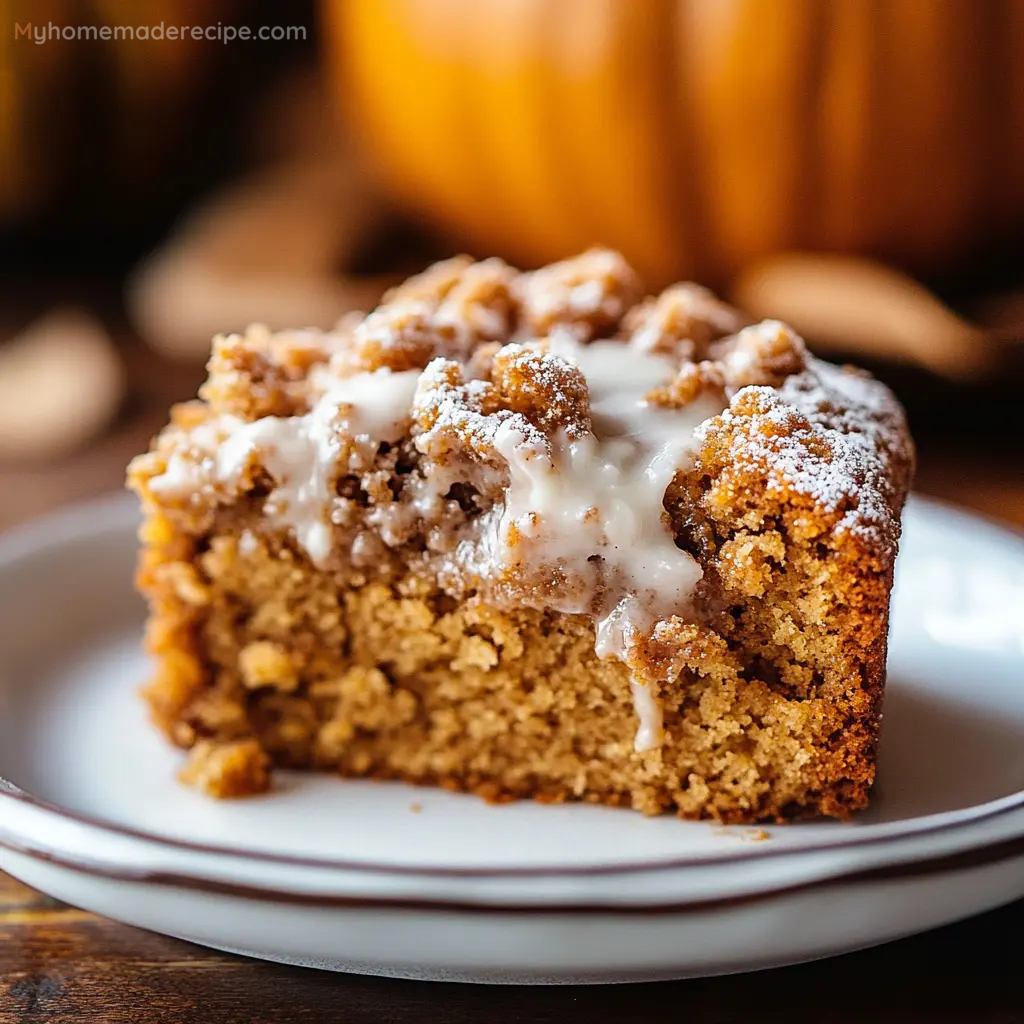 Pumpkin Coffee Cake