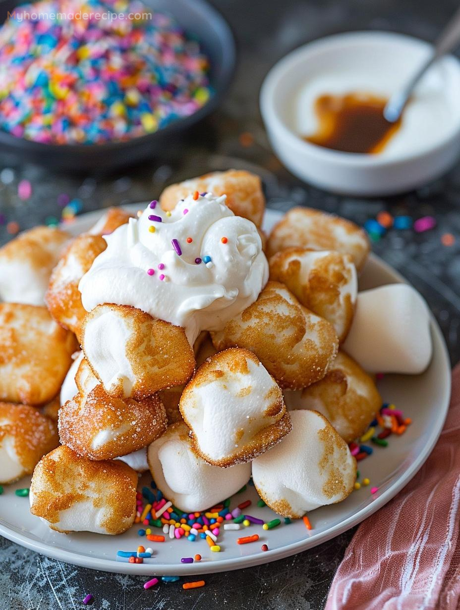 Ultimate Crispy Deep Fried Marshmallows - A Sweet Delight - Skod