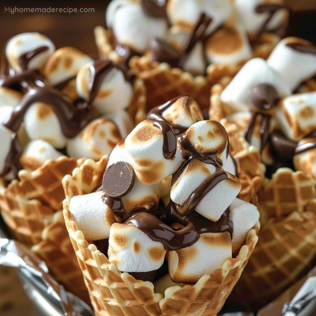 S’Mores Campfire Cones