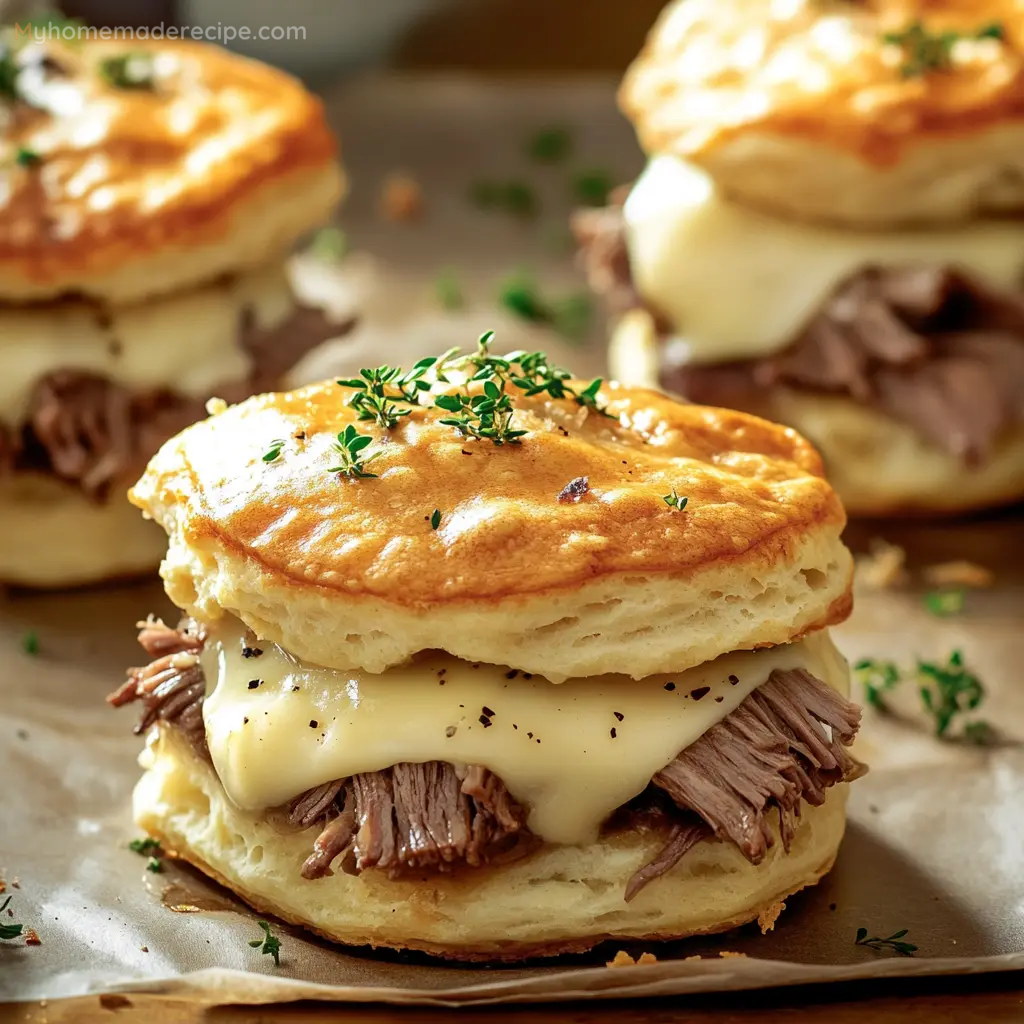 Beef and Cheese Biscuits