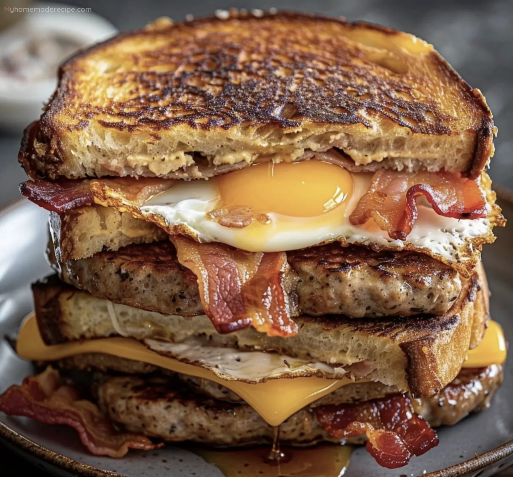 French Toast Breakfast Sandwich