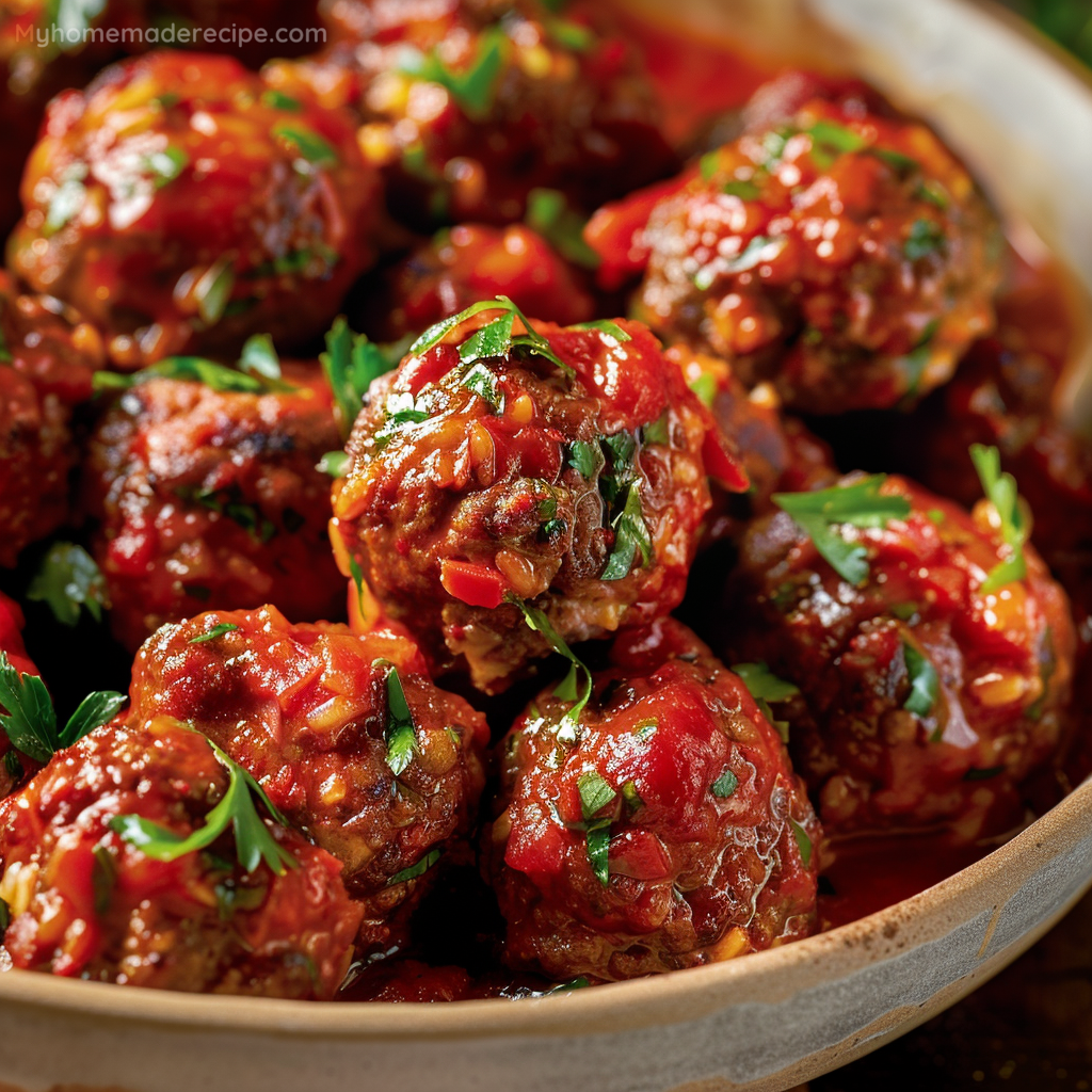 Porcupine Meatballs