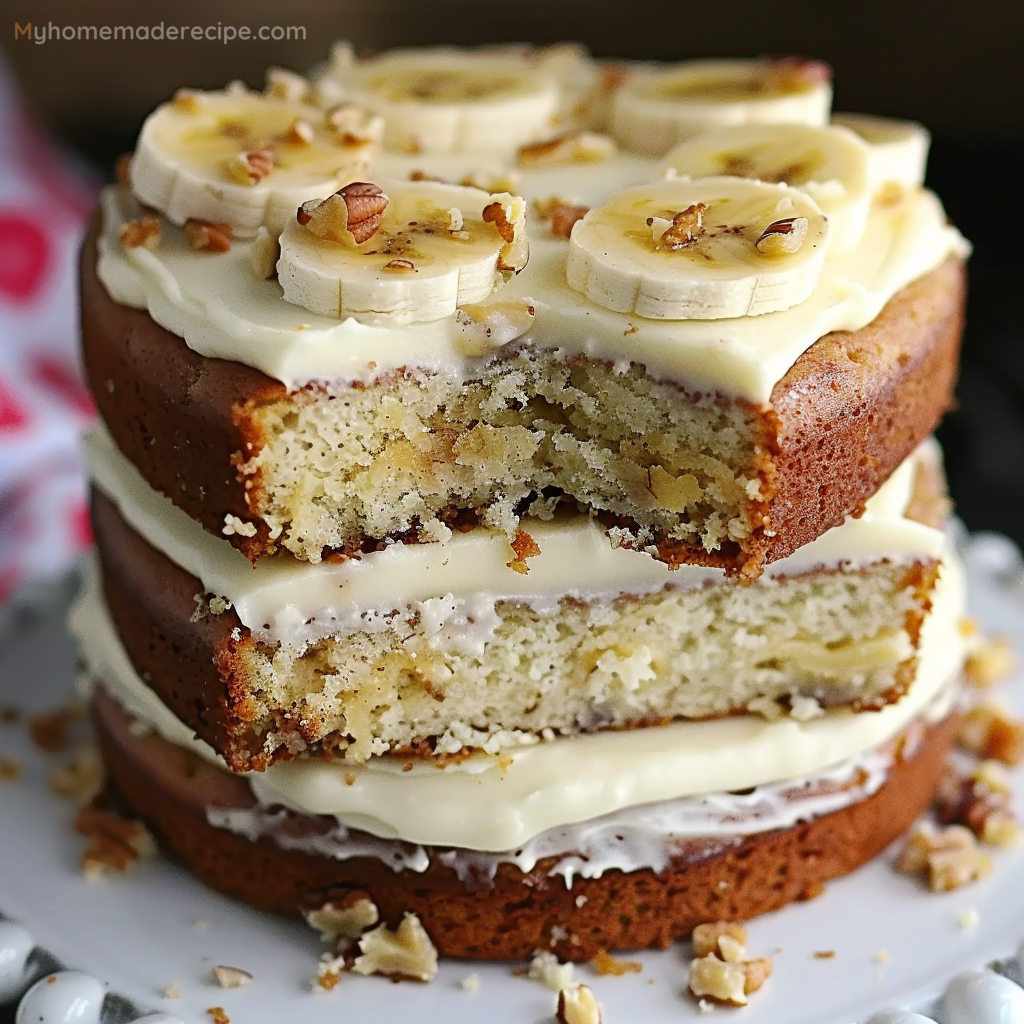 The Best Banana Cake