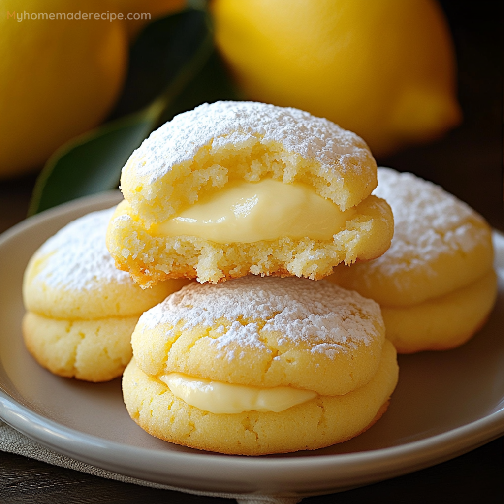 Stuffed Lemon Cookies