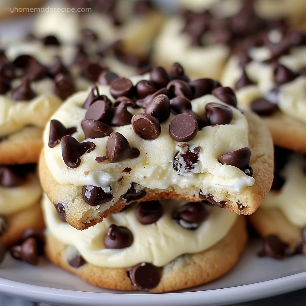 Chocolate Chip Cheesecake Cookies